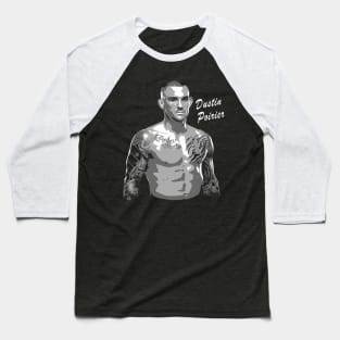 Dustin Poirier Black And White Baseball T-Shirt